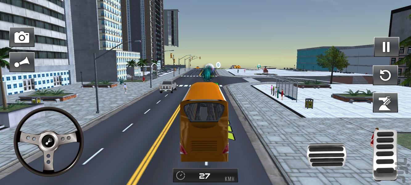 ماشین بازی اتوبوس : بازی جدید - عکس بازی موبایلی اندروید