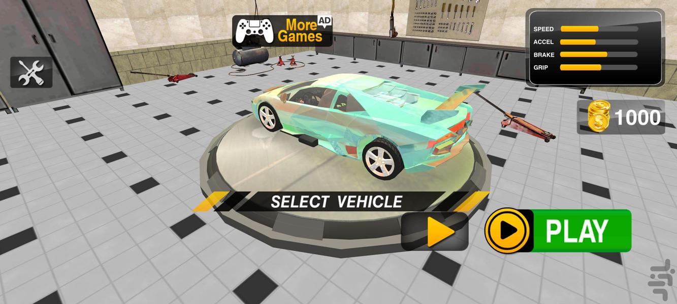 ماشین بازی : بازی ماشین جدید - عکس بازی موبایلی اندروید