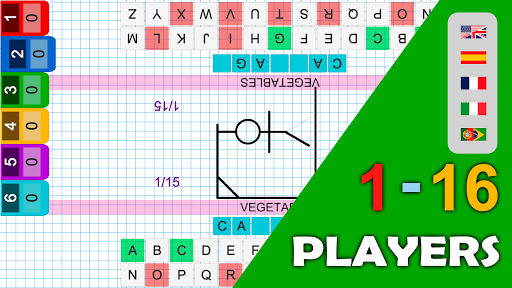 Hangman in english 1 2 3 4 5 6 - عکس بازی موبایلی اندروید