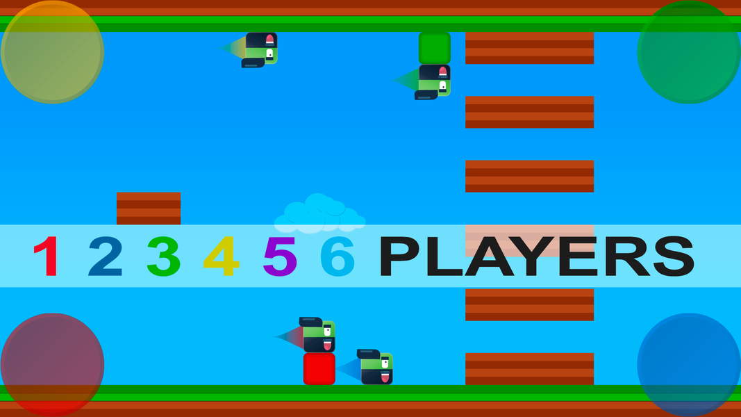 Stacky Square Bird 234 players - Gameplay image of android game