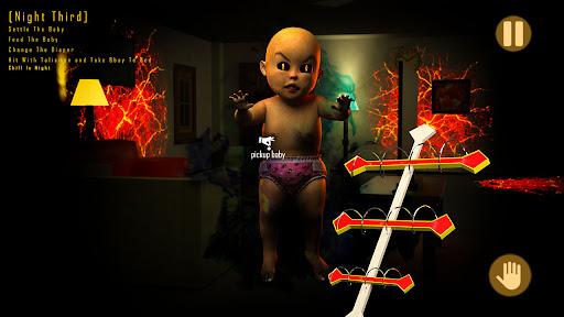 Scary Baby In Red Horror House - Image screenshot of android app