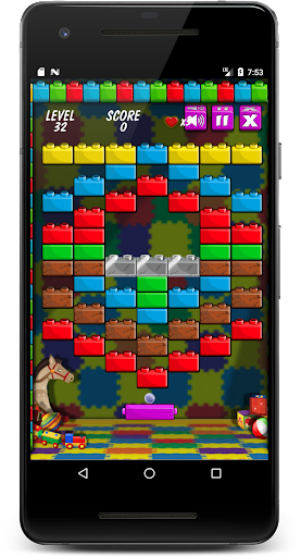 Bricks Breaker puzzle game 2018 - Image screenshot of android app