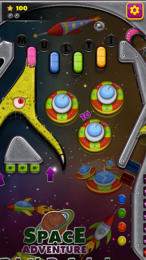 Pin Ball Space Adventure - Gameplay image of android game