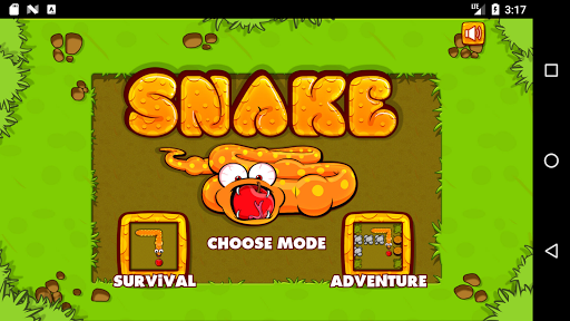 Classic Snake Game - Gameplay image of android game