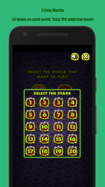 Virus Attack Qix - Gameplay image of android game