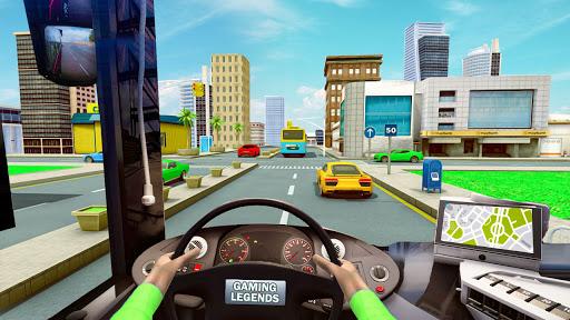 Bus Simulator Games: Bus Games - Gameplay image of android game