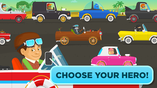 Racing for kids - cars & games - Gameplay image of android game