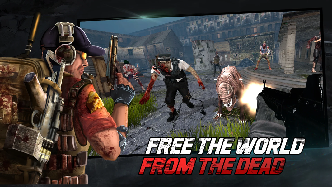 Zombie Hunter - Shooting Game - عکس بازی موبایلی اندروید