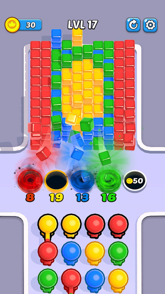 Jelly Hole Jam - Gameplay image of android game