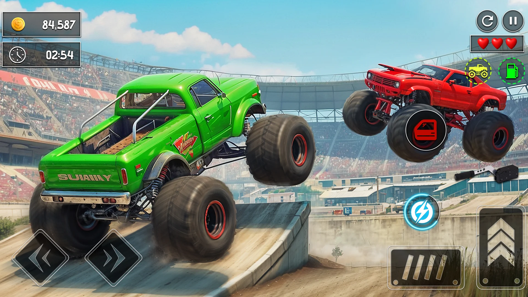 Car Racing Monster Truck Games - عکس بازی موبایلی اندروید