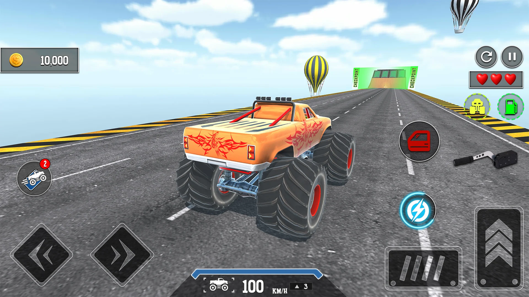 Car Racing Monster Truck Games - عکس بازی موبایلی اندروید