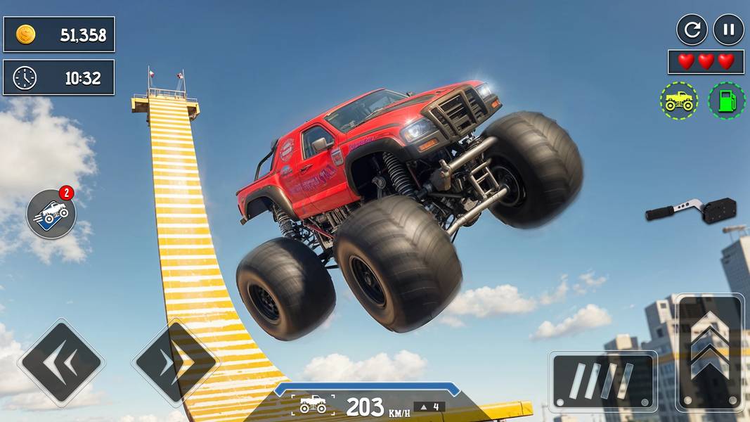 Car Racing Monster Truck Games - عکس بازی موبایلی اندروید