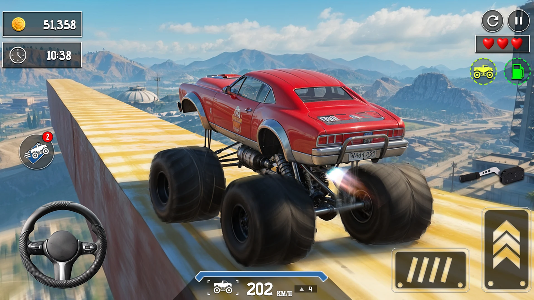 Car Racing Monster Truck Games - عکس بازی موبایلی اندروید
