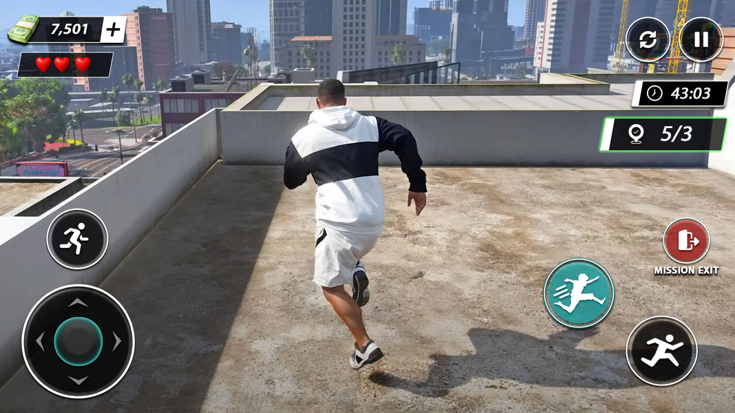 Going Up 3D Parkour Simulator - عکس بازی موبایلی اندروید