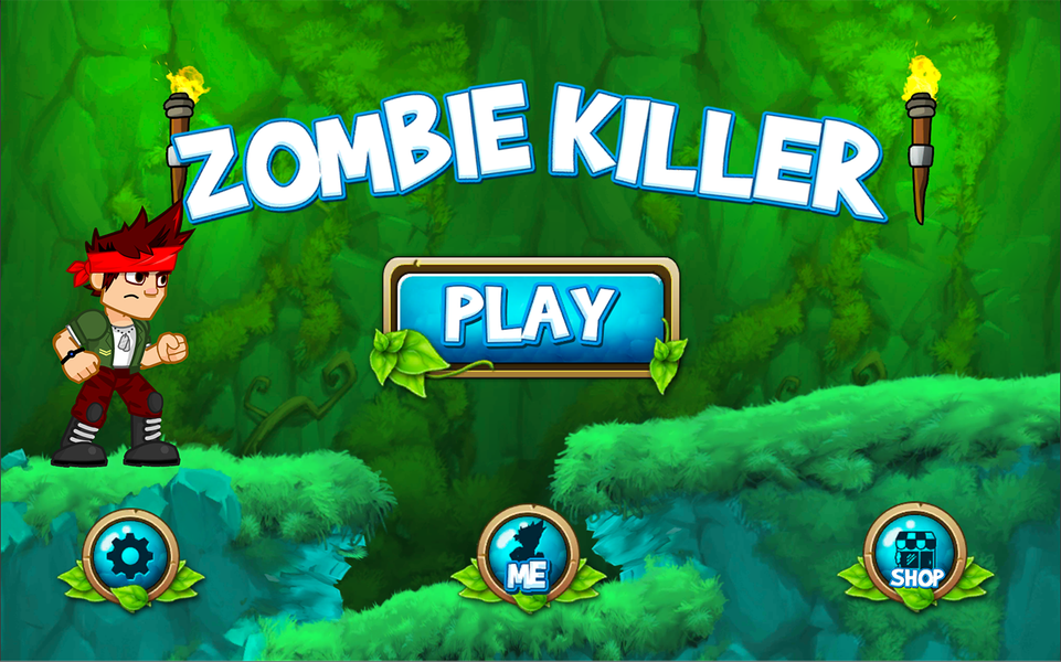 Zombies Killer - Gameplay image of android game