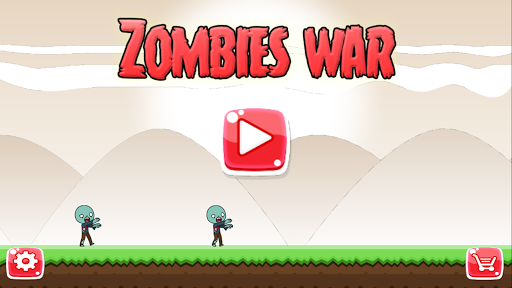 Zombies war - Gameplay image of android game