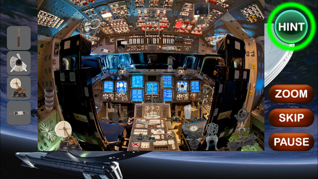 Astronaut Hidden Objects - Gameplay image of android game