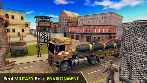 Army Simulator Truck games 3D - Gameplay image of android game