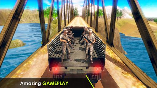 Army Simulator Truck games 3D - Gameplay image of android game