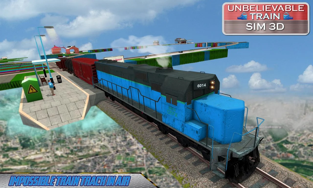 Train Driving Ramp Games - Gameplay image of android game