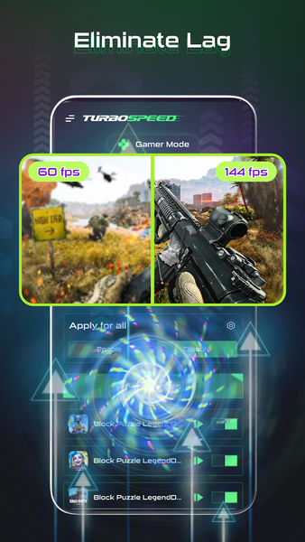 Turbo Game Speed: Booster - Image screenshot of android app
