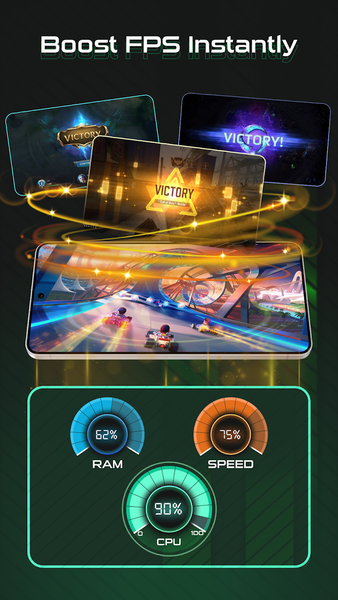 Turbo Game Speed: Booster - Image screenshot of android app
