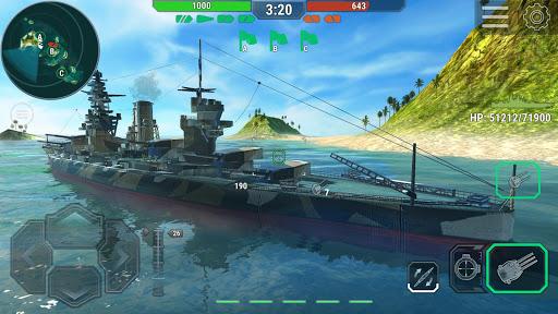 Warships Universe Naval Battle - Gameplay image of android game