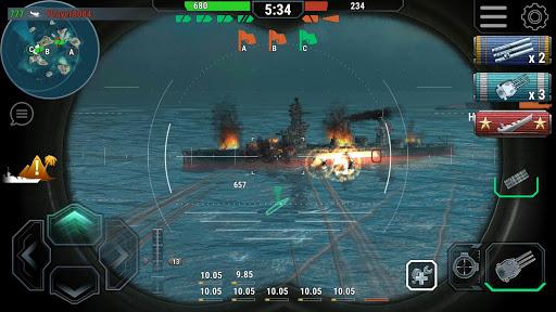 Warships Universe Naval Battle - Gameplay image of android game