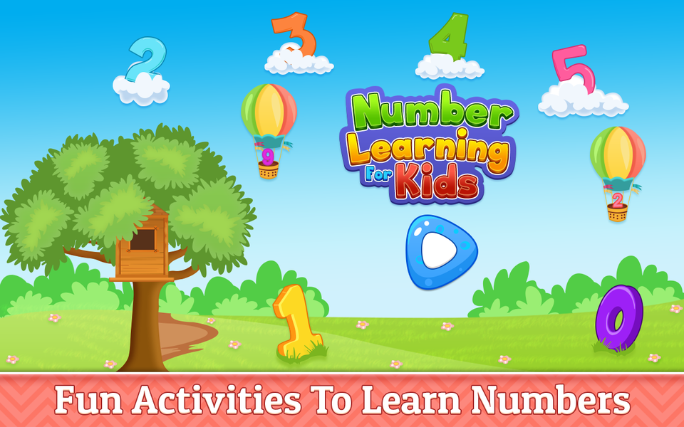 Number Learning for Kids - عکس بازی موبایلی اندروید