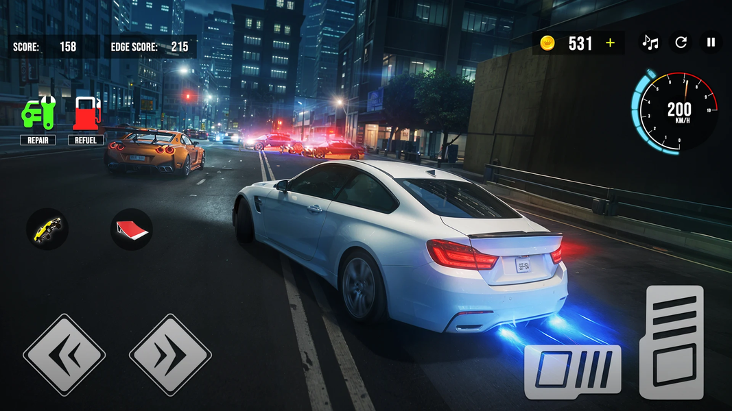 Car Drifting Midnight Car Game - عکس بازی موبایلی اندروید