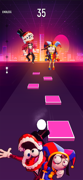 Amazing Digital Circus tiles - عکس بازی موبایلی اندروید