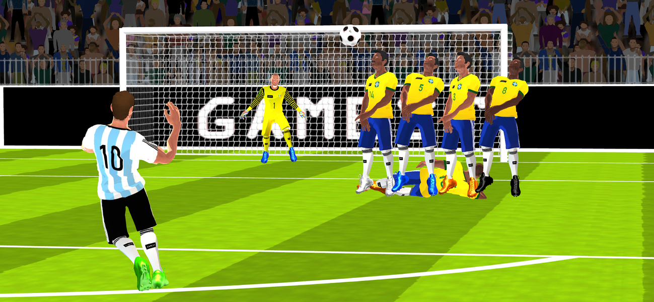Game of Copa America - Gameplay image of android game