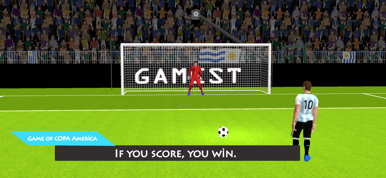 Game of Copa America - Gameplay image of android game