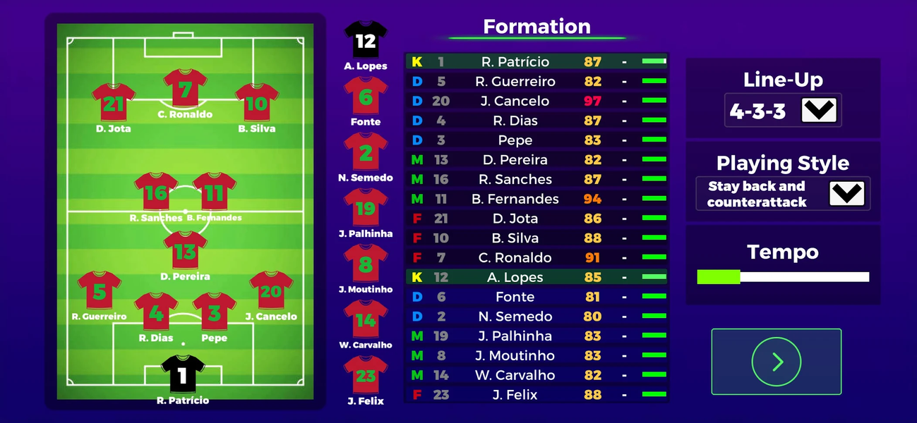 World Football Cup - Gameplay image of android game