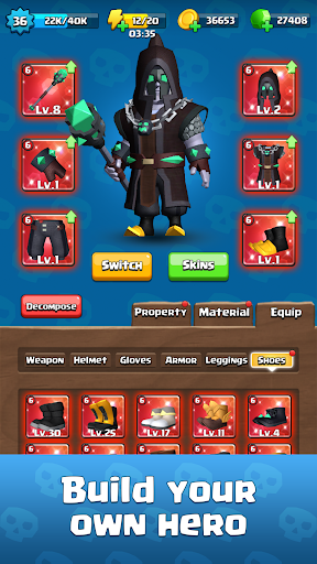 Battle Faith: Heroes - Gameplay image of android game