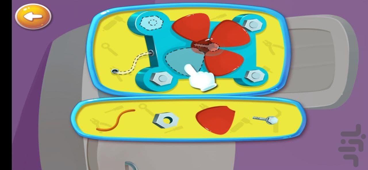 خانه تکانی کوچولوها - عکس بازی موبایلی اندروید