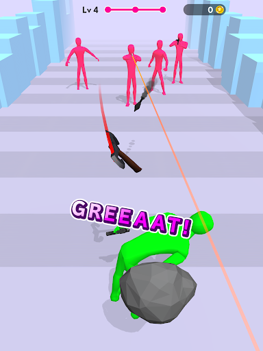 Dodge Action 3D - Gameplay image of android game