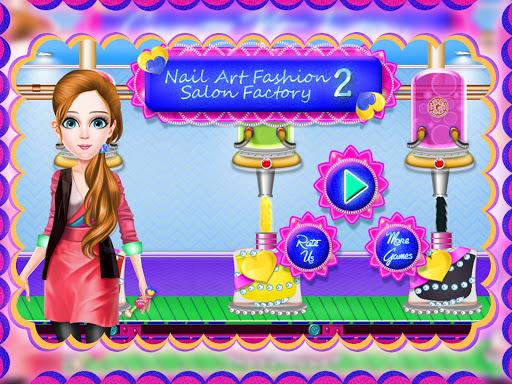 Nail Art Fashion Salon Factory ۲ - عکس بازی موبایلی اندروید