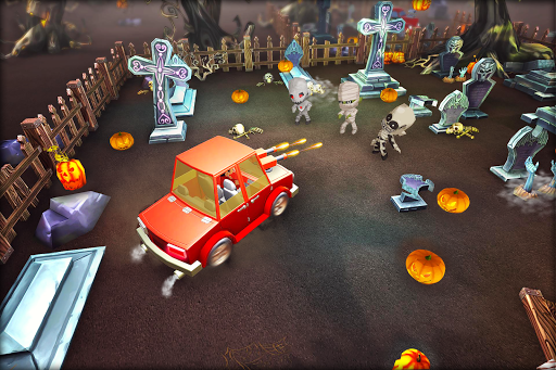 Haunted Halloween Car Rider - Image screenshot of android app