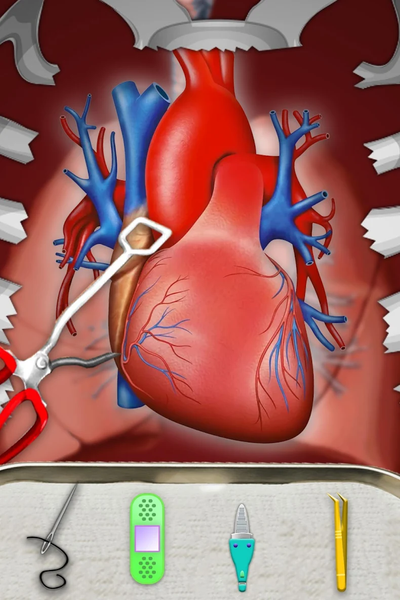 Heart Surgery Doctor Simulator - Gameplay image of android game