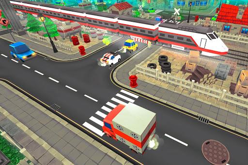 Railroad Crossing Train Signal - Gameplay image of android game