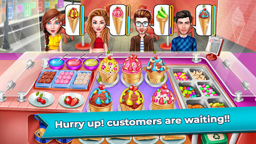 Ice Cream Maker - cooking game & snacks cookie coffee chocolate  inside::Appstore for Android