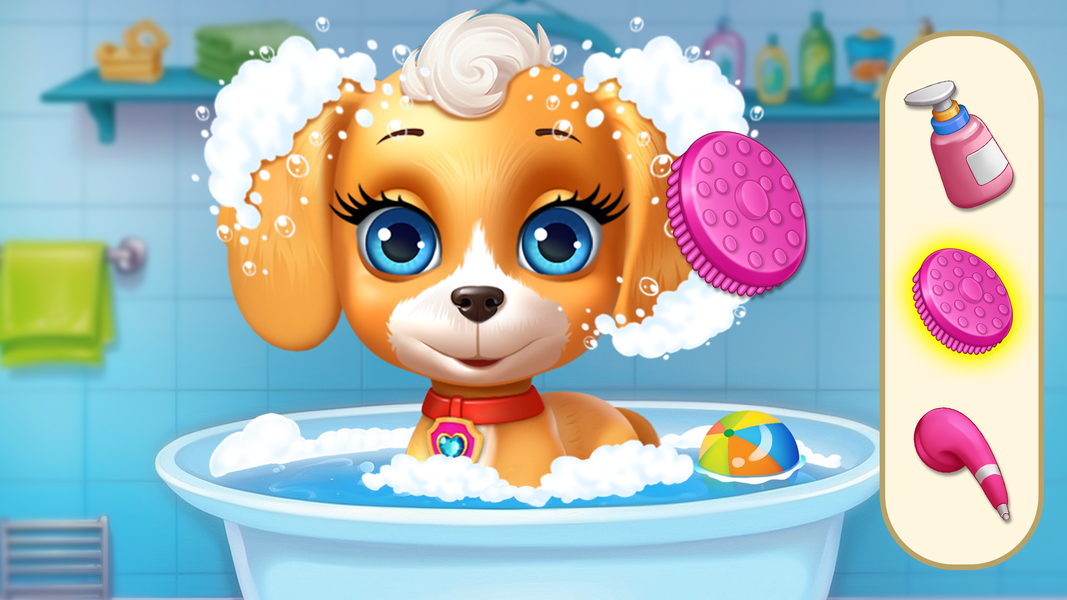 Puppy Daycare Salon Games - عکس بازی موبایلی اندروید