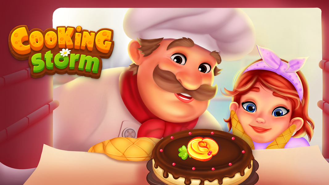 Cooking Storm:Fun Cooking Game - Gameplay image of android game