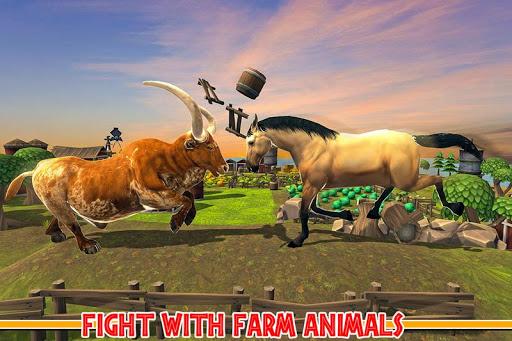 Angry Bull Game City Attack - عکس برنامه موبایلی اندروید