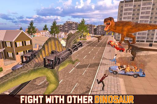 Dinosaur Simulator: City Battleground - Gameplay image of android game