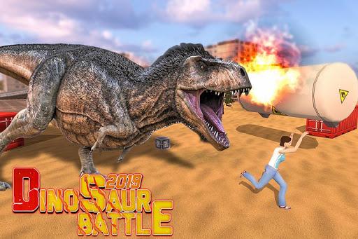 Dinosaur Simulator: City Battleground - Gameplay image of android game