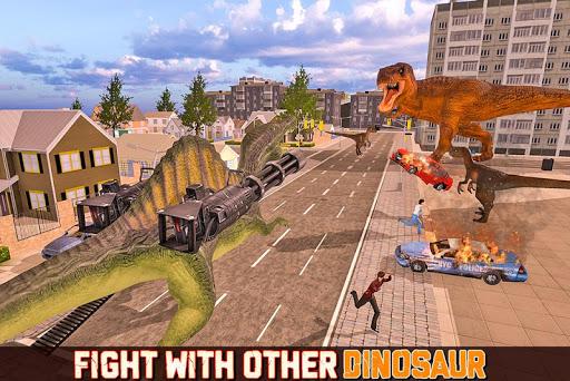 Dinosaur Simulator: City Battleground - Gameplay image of android game
