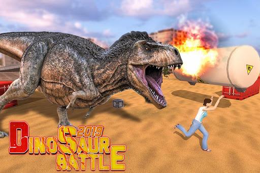 Dinosaur Simulator: City Battleground - Gameplay image of android game