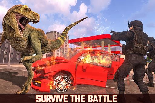 Dinosaur Simulator: City Battleground - Gameplay image of android game